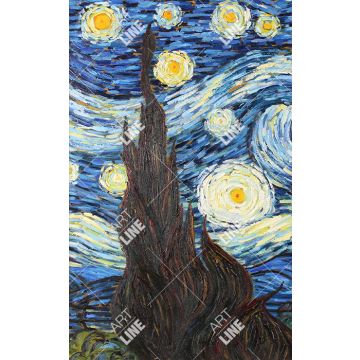 Coppia Salviette Bagno Van Gogh