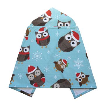 Accappatoio Bambini Christmas Owls