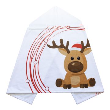 Accappatoio Bambini White Reindeer