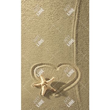 Coppia Salviette Bagno Heart Of Sand