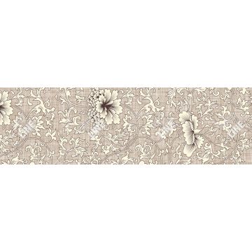 Runner Cucina Beige Flowers