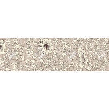 Runner Cucina Beige Flowers