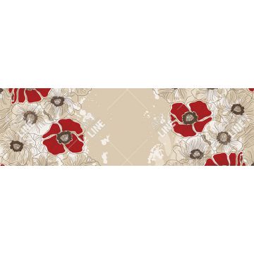 Runner Cucina Poppies