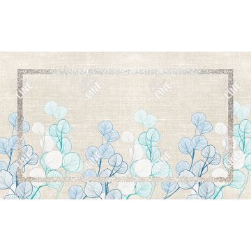 Tovaglia Cucina Blue Flowers