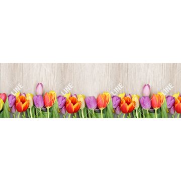 Runner Cucina Colorful Tulips