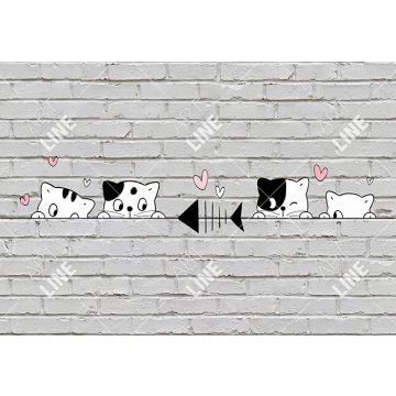 Tappeto FuoriPorta Love Cats