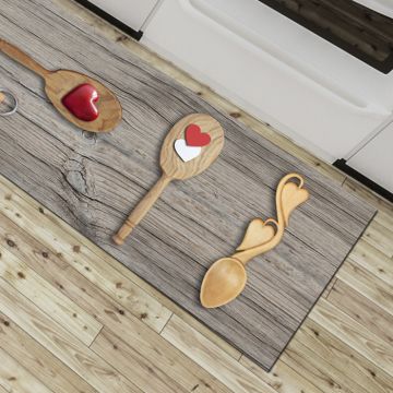 Tappeto Cucina Spoon Heart