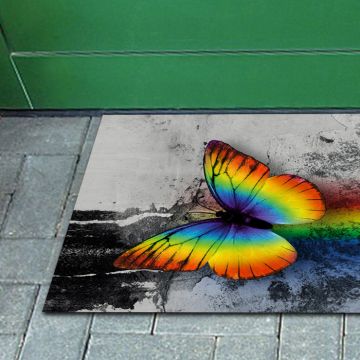 Tappeto FuoriPorta Rainbow Butterfly
