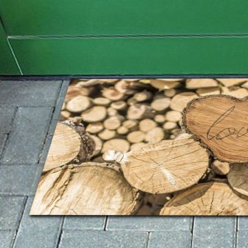 Tappeto FuoriPorta Heart Wood