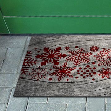 Tappeto FuoriPorta Christmas Artistic Wood