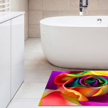 Tappeto Bagno Rose Rainbow