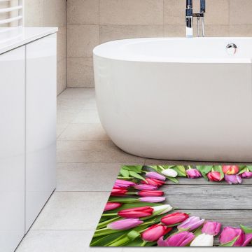 Tappeto Bagno Tulip Heart