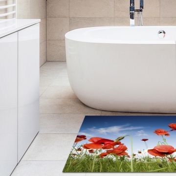 Tappeto Bagno Poppies