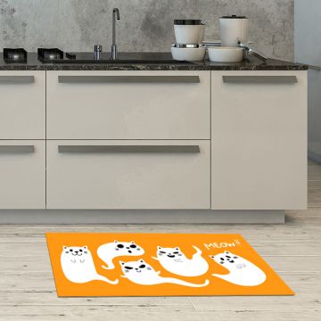 Tappeto Cucina Ghost Cats