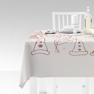 Tovaglia Cucina Christmas White Hats